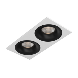 Встраиваемый светодиодный светильник Ledron LOFT SQ2 White-Black (2057)