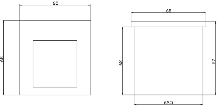 Встраиваемый светильник уличный светодиодный Arca O038-L3W IP65 (o038_l3w)