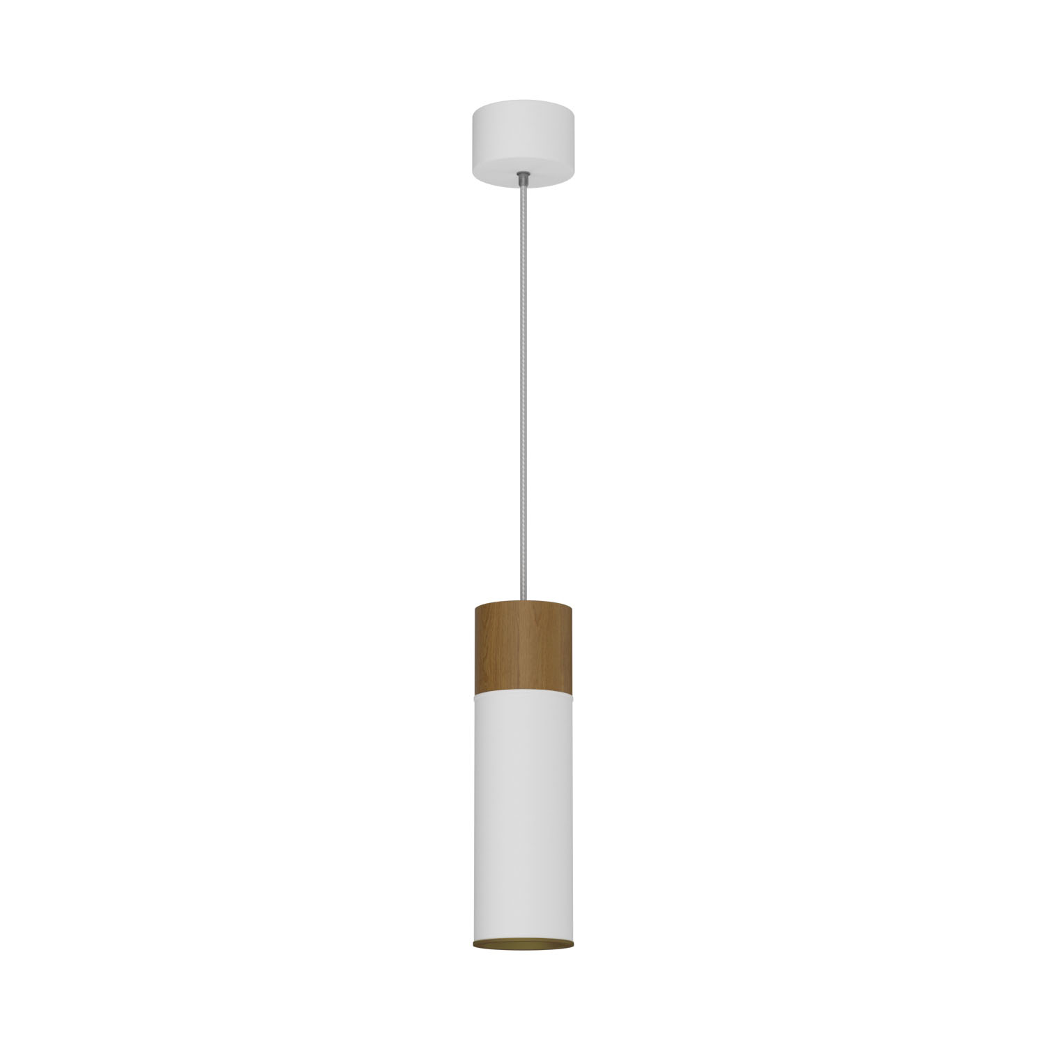 Подвесной накладной светодиодный светильник Ledron SLC73917W-PS White-Gold TRIAC (10253)