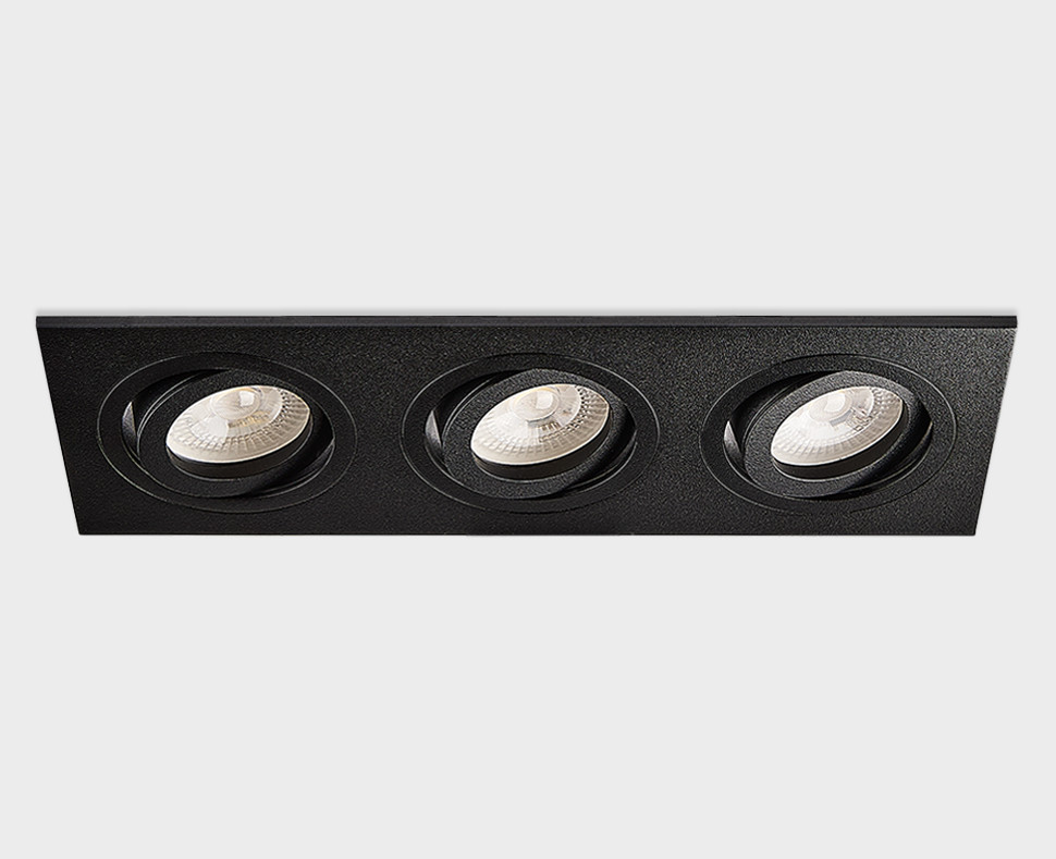 SAG303-4.316 black/black светильник встраиваемый