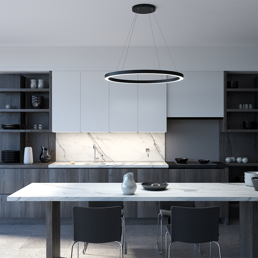 Подвесной светильник RING LINE R800 White 4000K (9217)