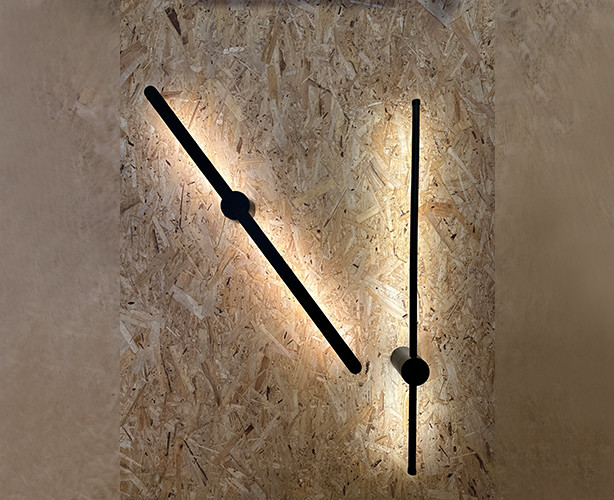 IT08-8019 black светильник настенный