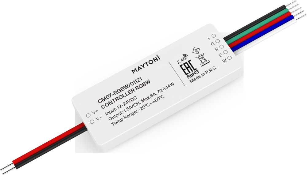 Контроллер для светодиодной ленты RGBW 72Вт144Вт 01121 (01121)