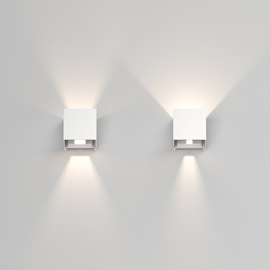 Настенный светодиодный светильник Ledron BCS-WL2027 White (2988)