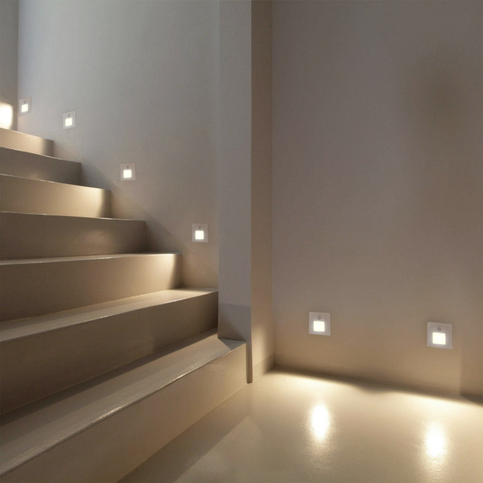 Подсветка для лестниц и ступеней c датчиком движения Sensor DK1020-WH (dk1020-wh)