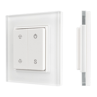 Панель SMART-P47-DIM-G-SUF (3V, 1 зона, Knob, 2.4G) (Arlight, Стекло) 032983