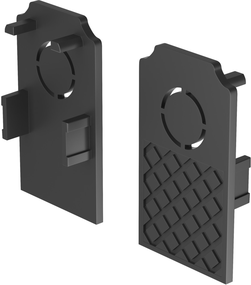 Заглушка торцевая 2шт Exility встраиваемый черный магнитный Maytoni Technical TRA034EC-42B