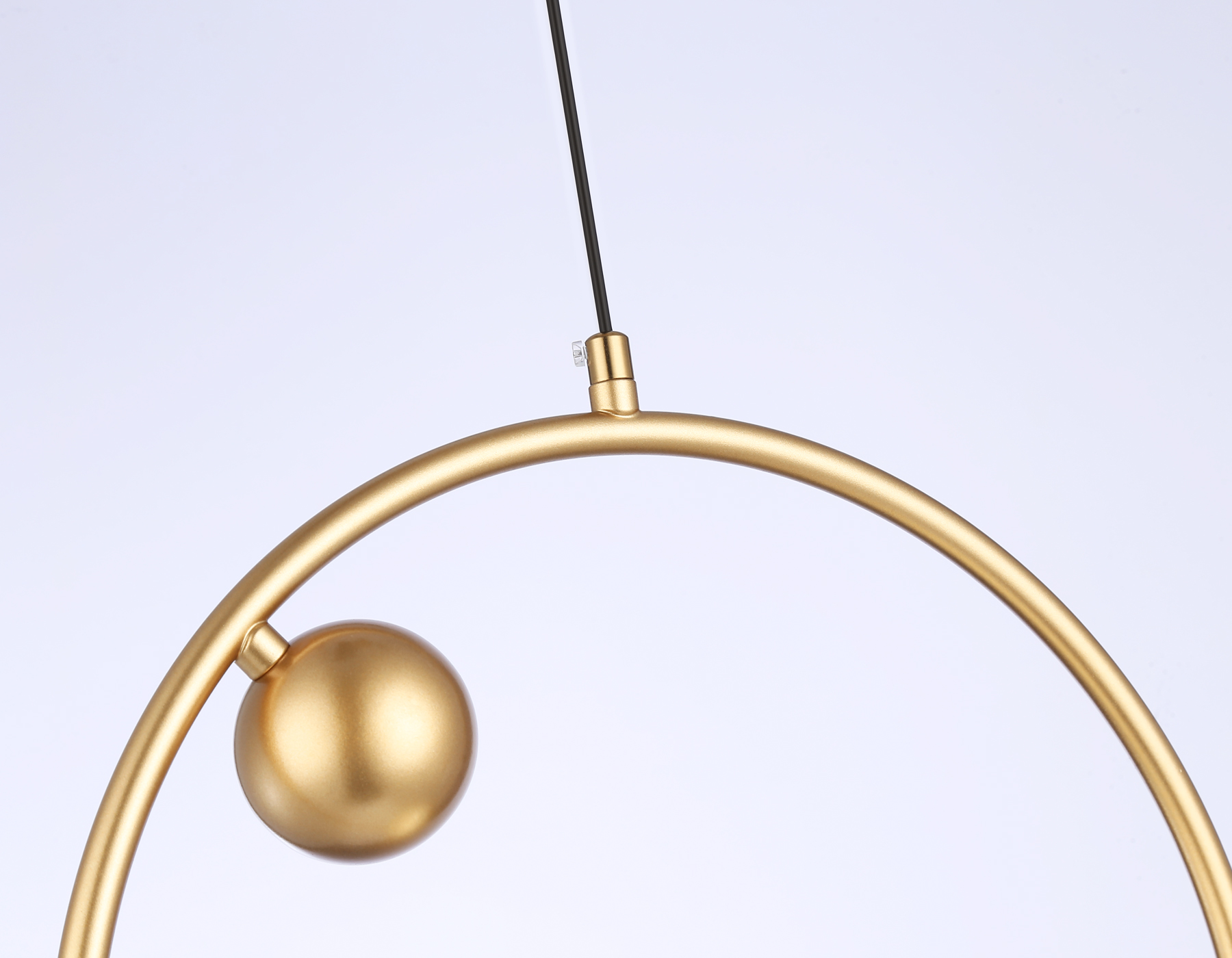 Подвесной светильник со сменной лампой TR5428 GD золото G9 max 40W 350*110*1000