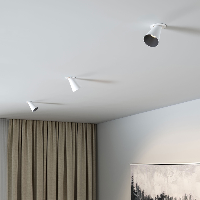 Светильник встраиваемый светодиодный Elektrostandard Bell 25097LED 8W 4000K белый (a068059)
