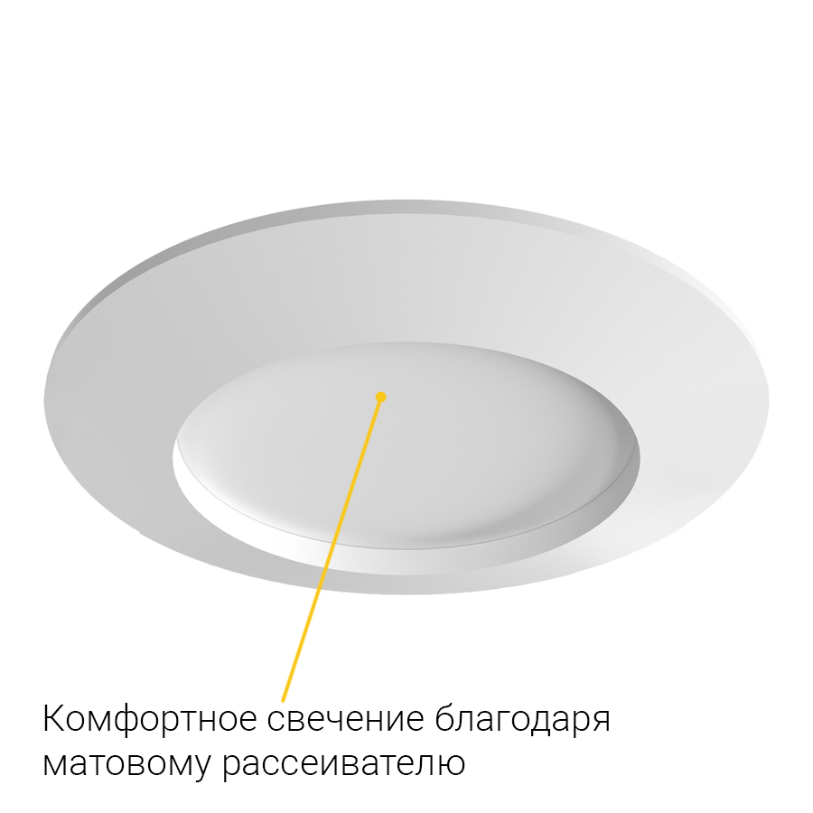 Встраиваемый светильник под сменную лампу Ledron MJ-1212 White (2322)