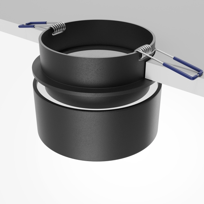 Встраиваемый светильник Maytoni Amary DL062-GU10-B (dl062-gu10-b)