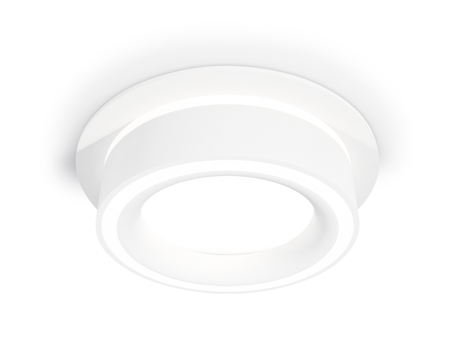 Комплект встраиваемого светильника XC8050018 SWH/FR белый песок/белый матовый GX53 (C8050, N8433)