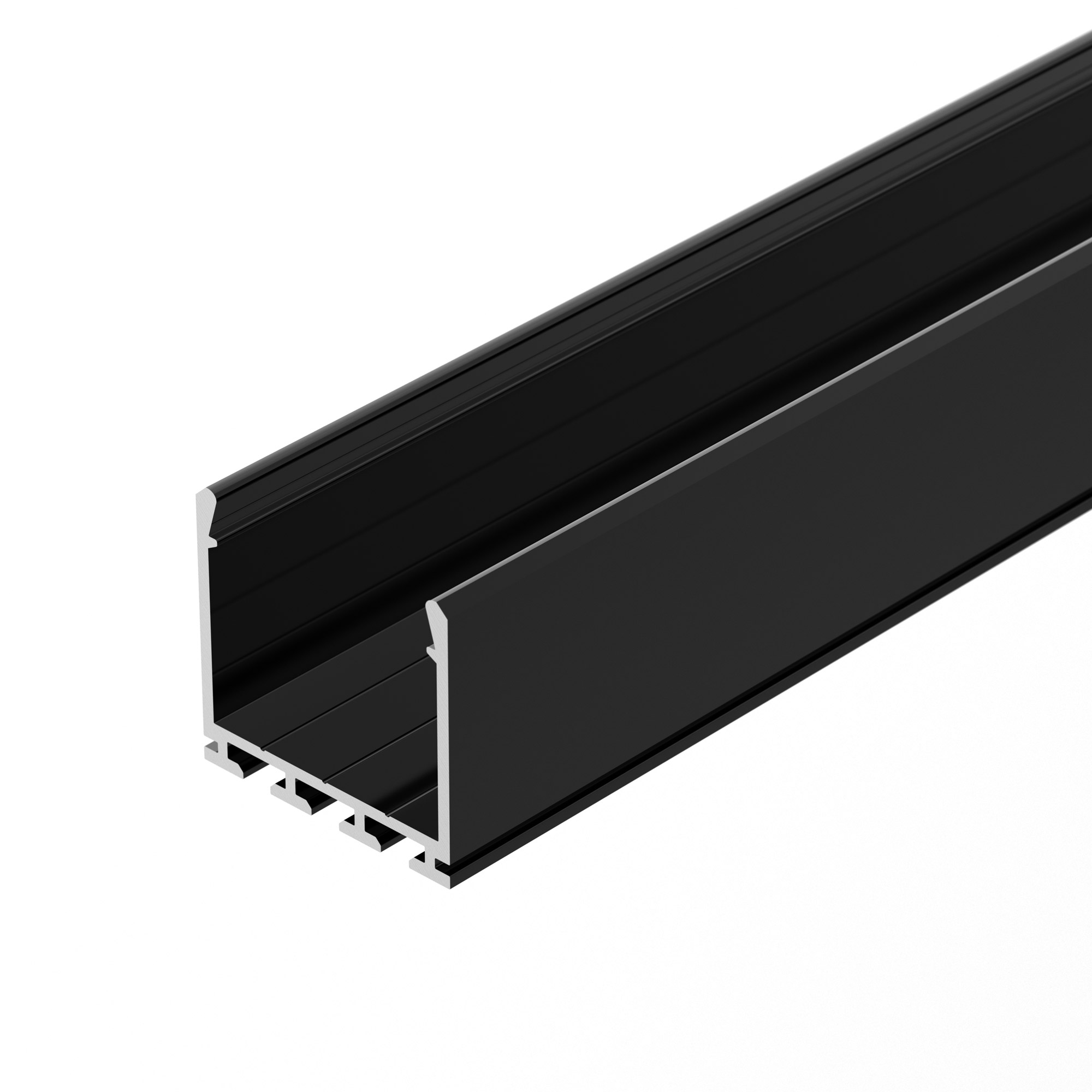 Профиль PLS-LOCK-H25-3000 ANOD Black (Arlight, Алюминий) 044847