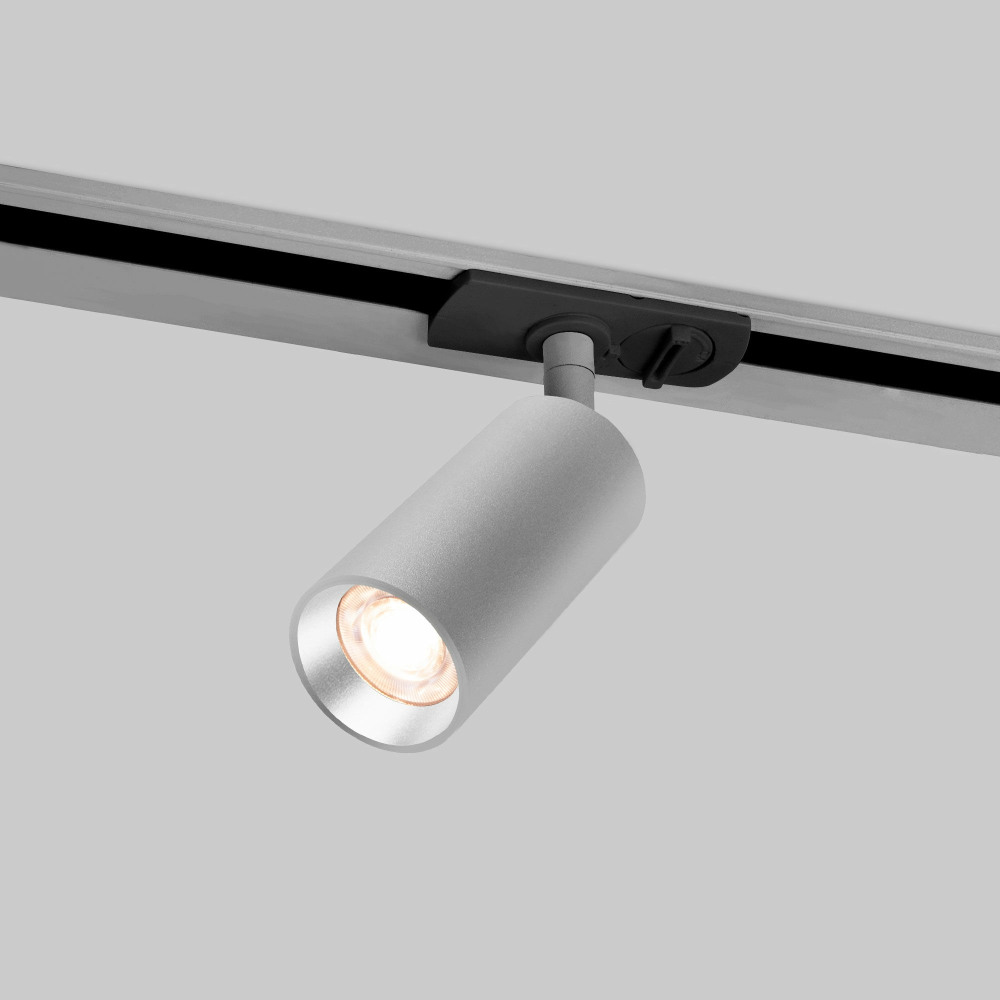 Трековый светильник Diffe серебряный 15W 4200K 8516601 однофазный (electrostandart_a058243)