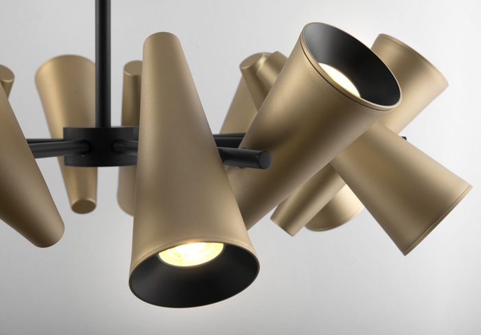 Потолочная люстра Giro MOD095PL-14BS (mod095pl-14bs)