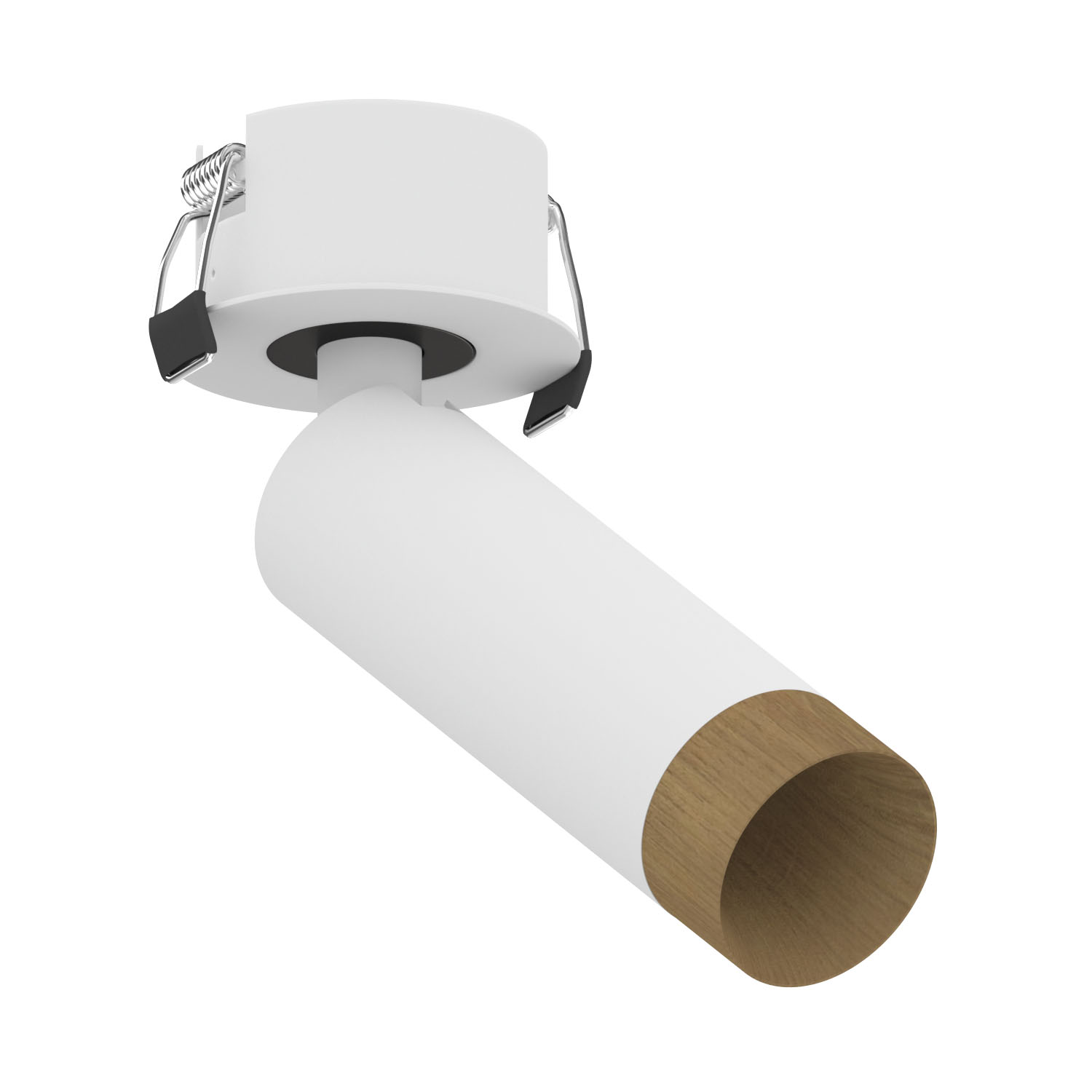 Встраиваемый светодиодный светильник Ledron SAGITONY R Basic S40 Wooden White (10187)