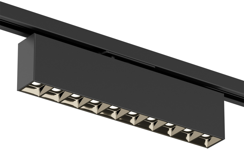 Трековый светильник однофазный 220V Denkirs Edder DK6434-BK (dk6434-bk)