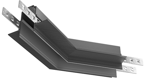 Угол-соединитель 135 Exility встраиваемый черный магнитный Maytoni Technical TRA034CLO-42B