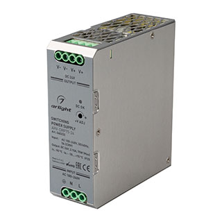Блок питания ARV-DRP75-24 (24V, 3.15A, 75W) (Arlight, IP20 Металл, 5 лет) 040232