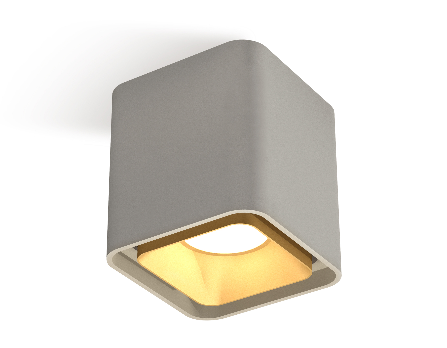 Комплект накладного светильника XS7842004 SGR/SGD серый песок/золото песок MR16 GU5.3 (C7842, N7704)