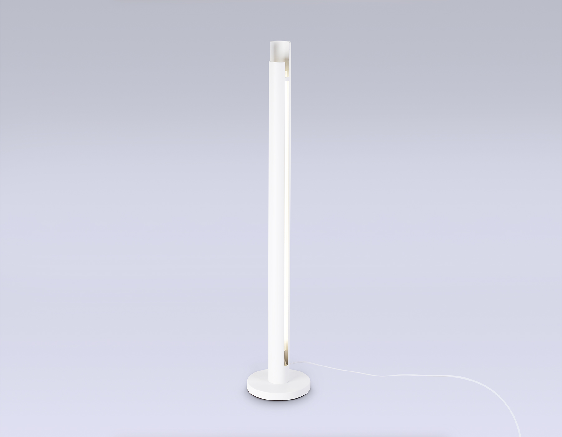 Напольный светодиодный светильник TN71342 WH белый LED 10W 4200K D60*900