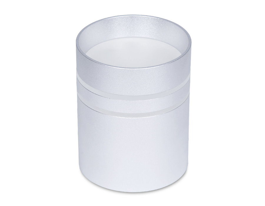 Накладной светодиодный точечный светильник TN241 SL/S серебро/песок LED 4200K 12W D80*100