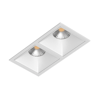 Встраиваемый светильник под сменную лампу Ledron RISE KIT2 White (2454)
