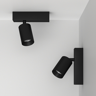 Накладной поворотный светодиодный светильник Ledron SAGITONY E S60 Black 4000K (11109)