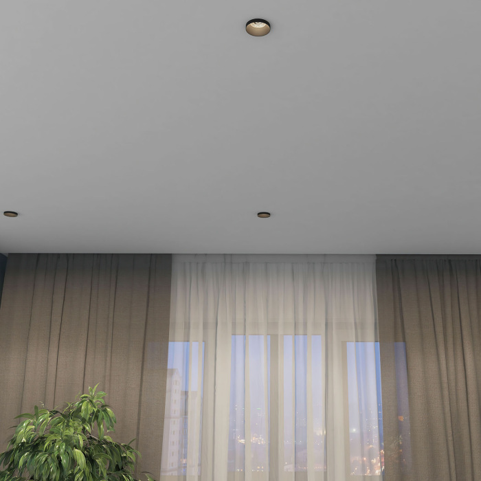 Встраиваемый светильник DK2070 DK2070-BK (dk2070-bk)