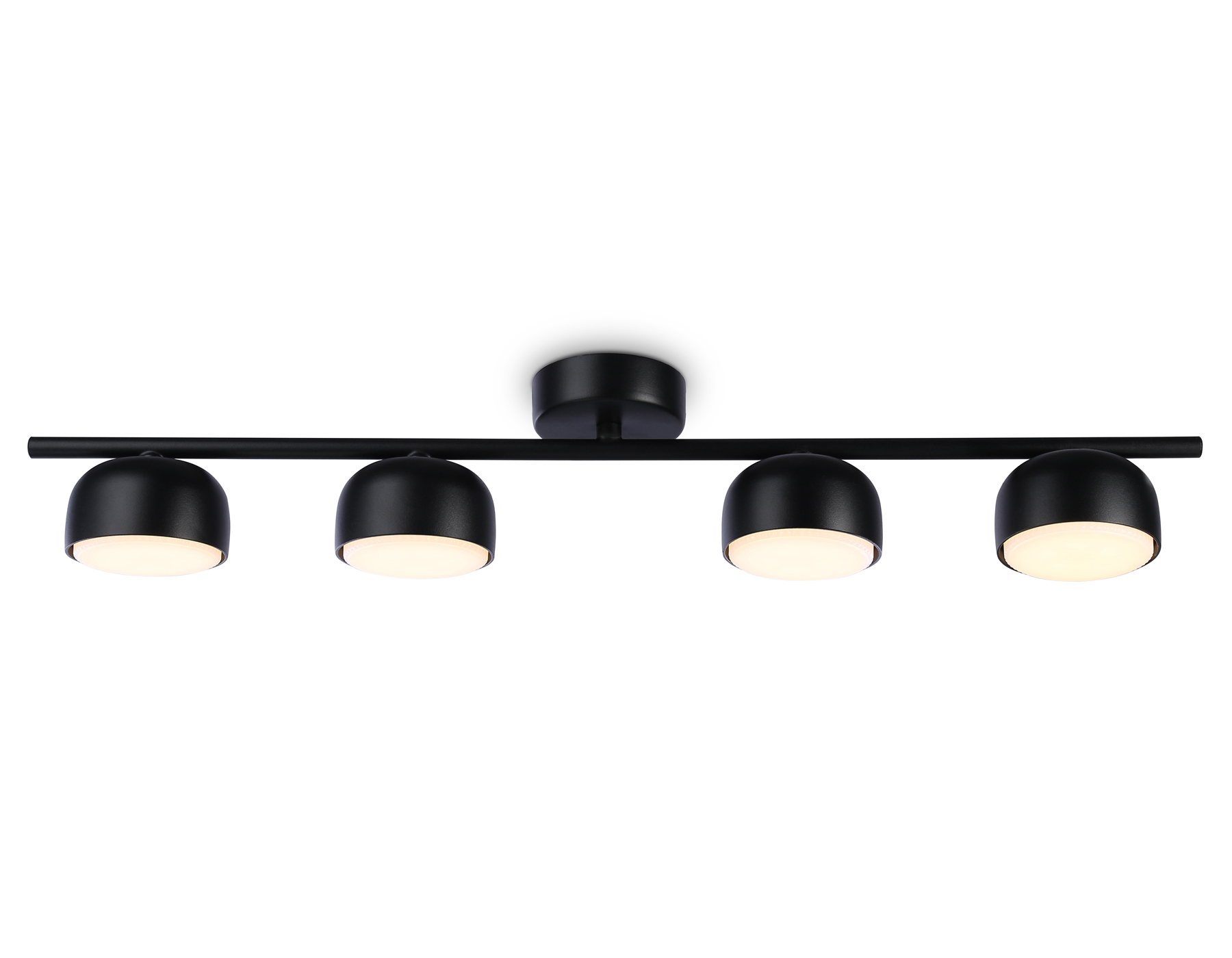 Светильник накладной со сменной лампой GX53 TN71029/4 BK черный GX53/4 max 12W 600*80*140