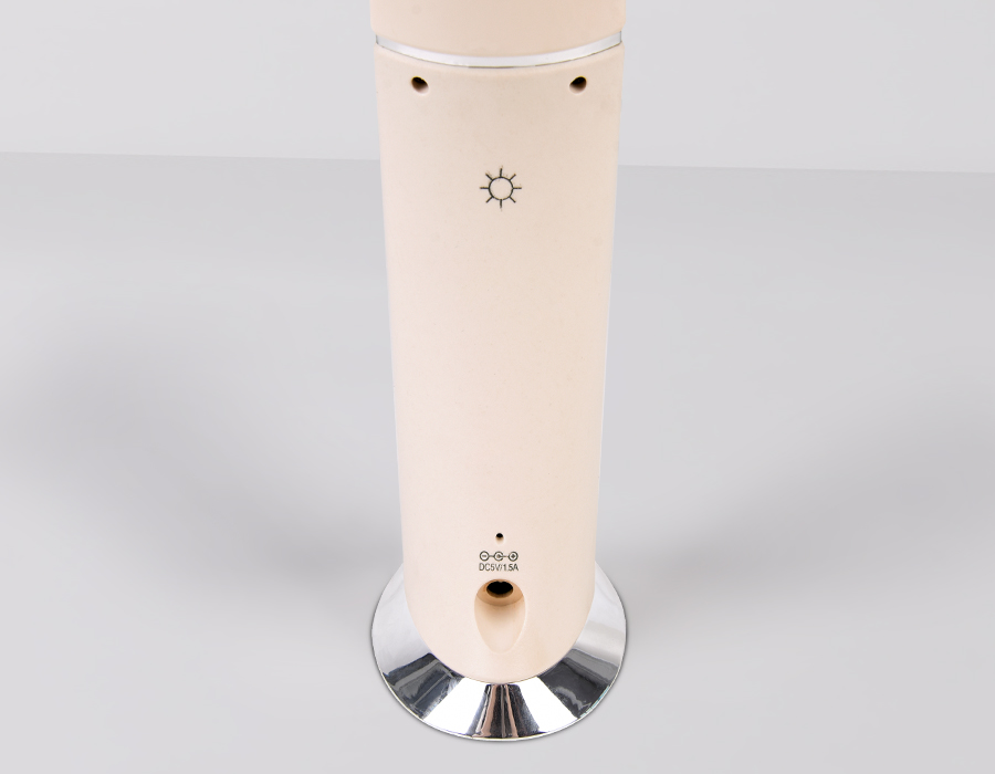 Светодиодная настольная лампа с дисплеем DE511 BG бежевый LED 3000-6400K 6W