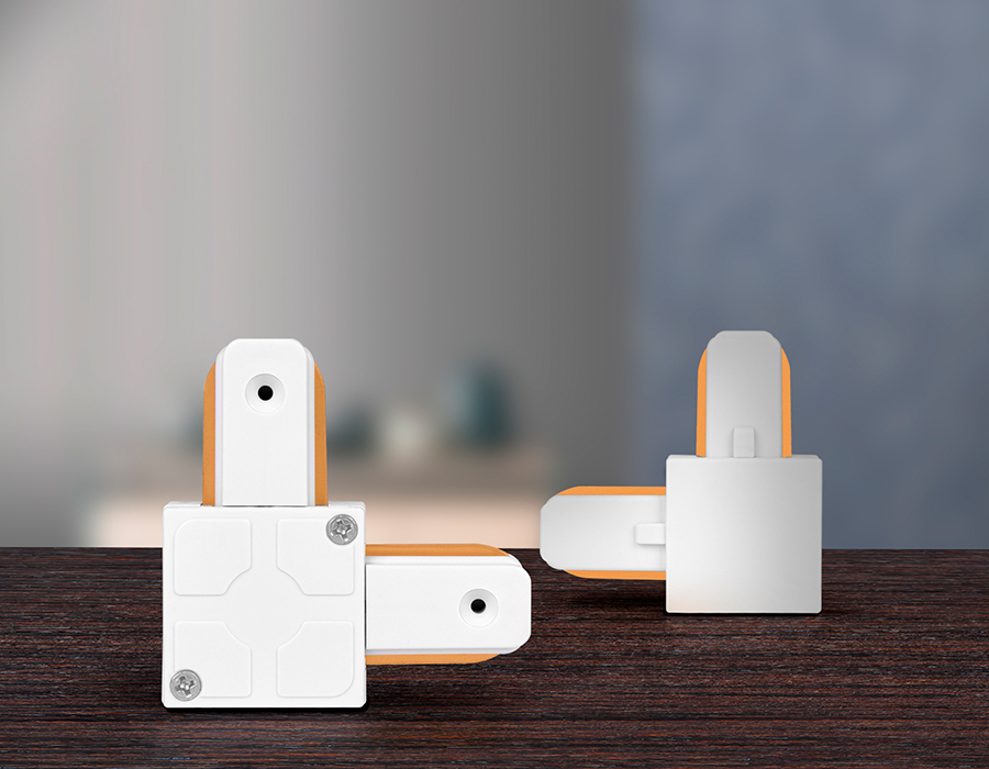 Коннектор угловой однофазный для соединения трековых шинопроводов GL7070 WH белый коннектор угловой однофазный для соединения трековых шинопроводов