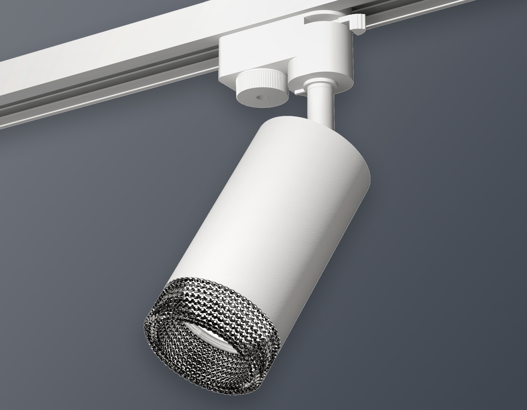 Комплект трекового однофазного светильника XT6322081 SWH/BK белый песок/тонированный MR16 GU5.3 (A2520, C6322, N6151)