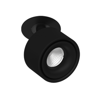 Встраиваемый поворотный светодиодный светильник Ledron SAGITONY R BASIC S75 Black (2029)