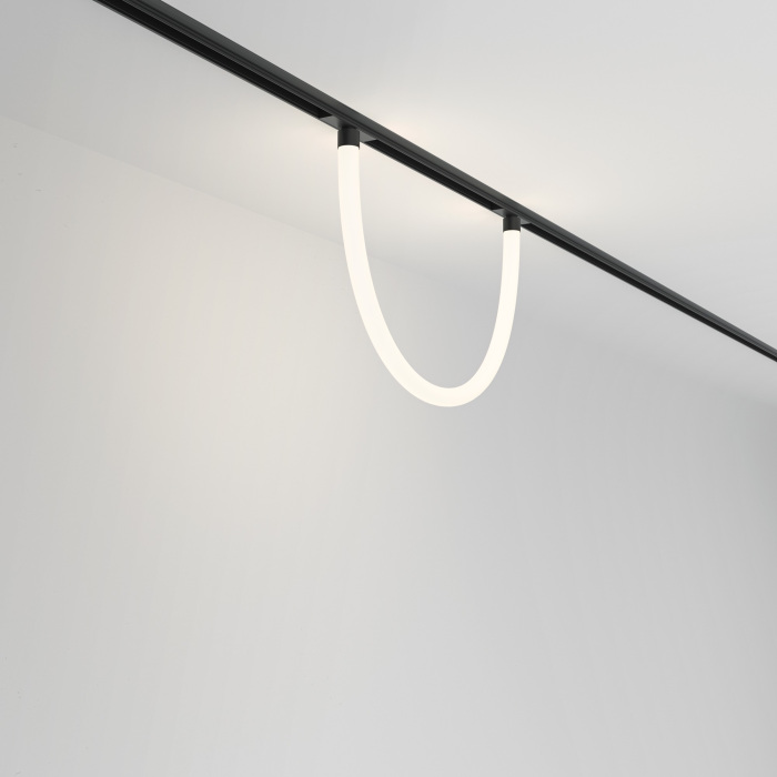 Трековый подвесной светильник Tau Exility 4000K 20Вт 360 LED магнитный Maytoni Technical TR101-2-20W4K-B (tr101-2-20w4k-b)