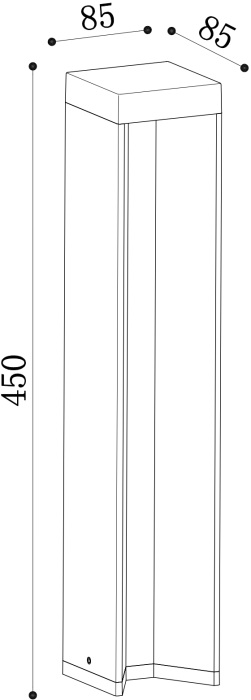 Наземный светильник уличный Essen O596FL-L9B4K (o596fl-l9b4k)