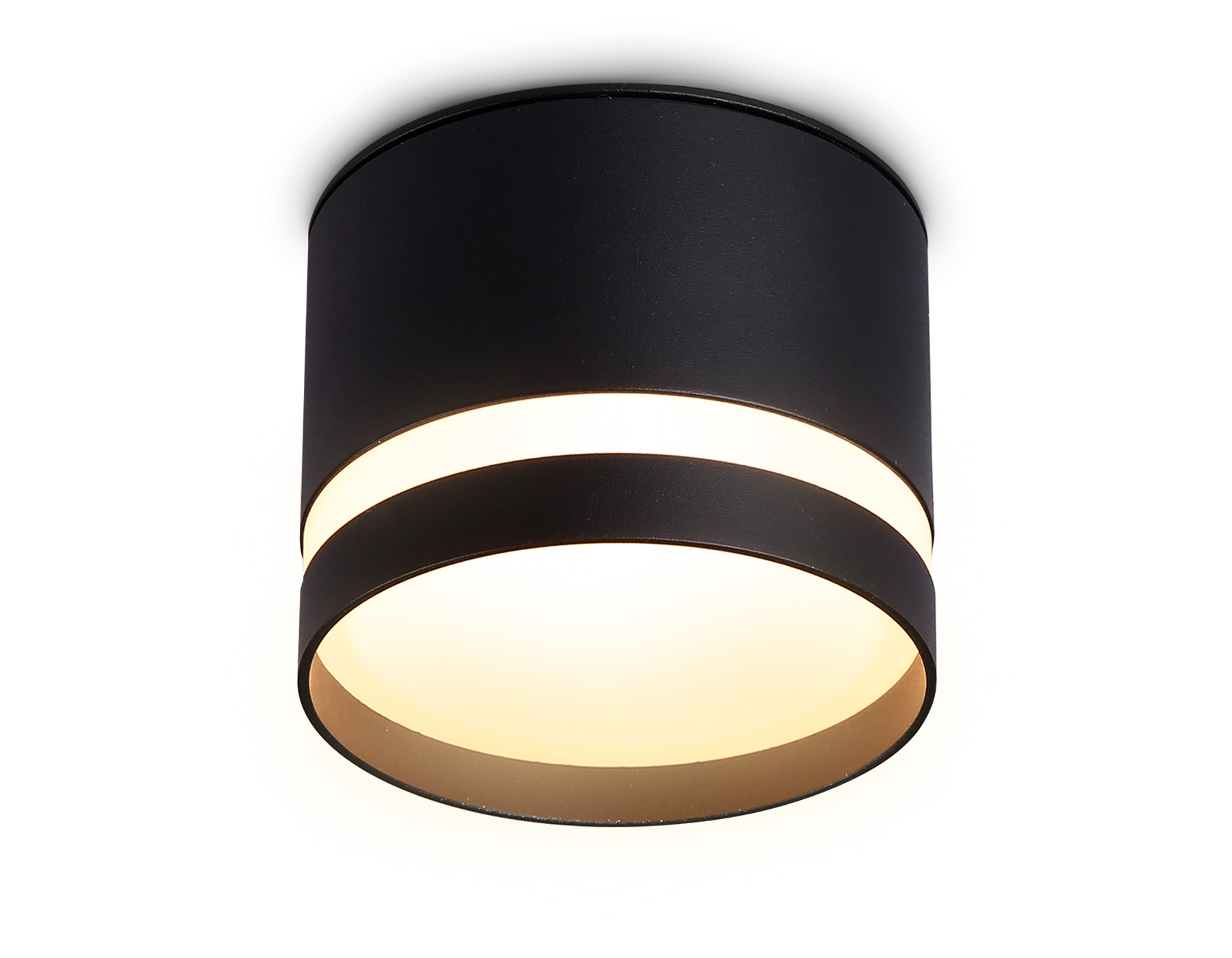 Накладной точечный светильник GX53 TN6572 BK черный IP44 GX53 max 15W D82*65