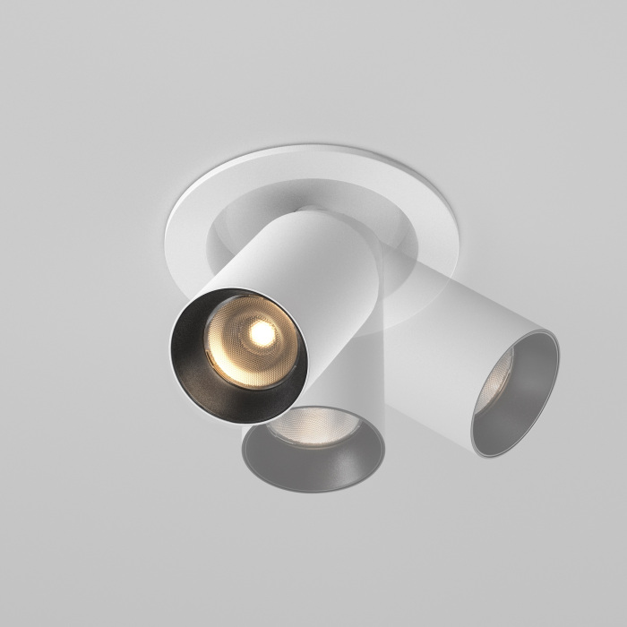 Встраиваемый светильник Maytoni Focus Led C071CL-7W3K-WB (c071cl-7w3k-wb)