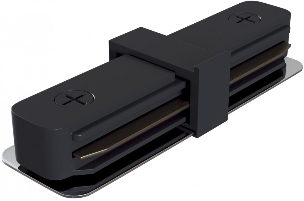 Коннектор прямой Unity черный однофазный Maytoni Technical TRA001C-11B