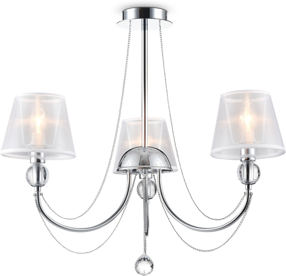 Люстра с подвесками из хрусталя Beverly FR5661-PL-03-CH (fr661-03-n)