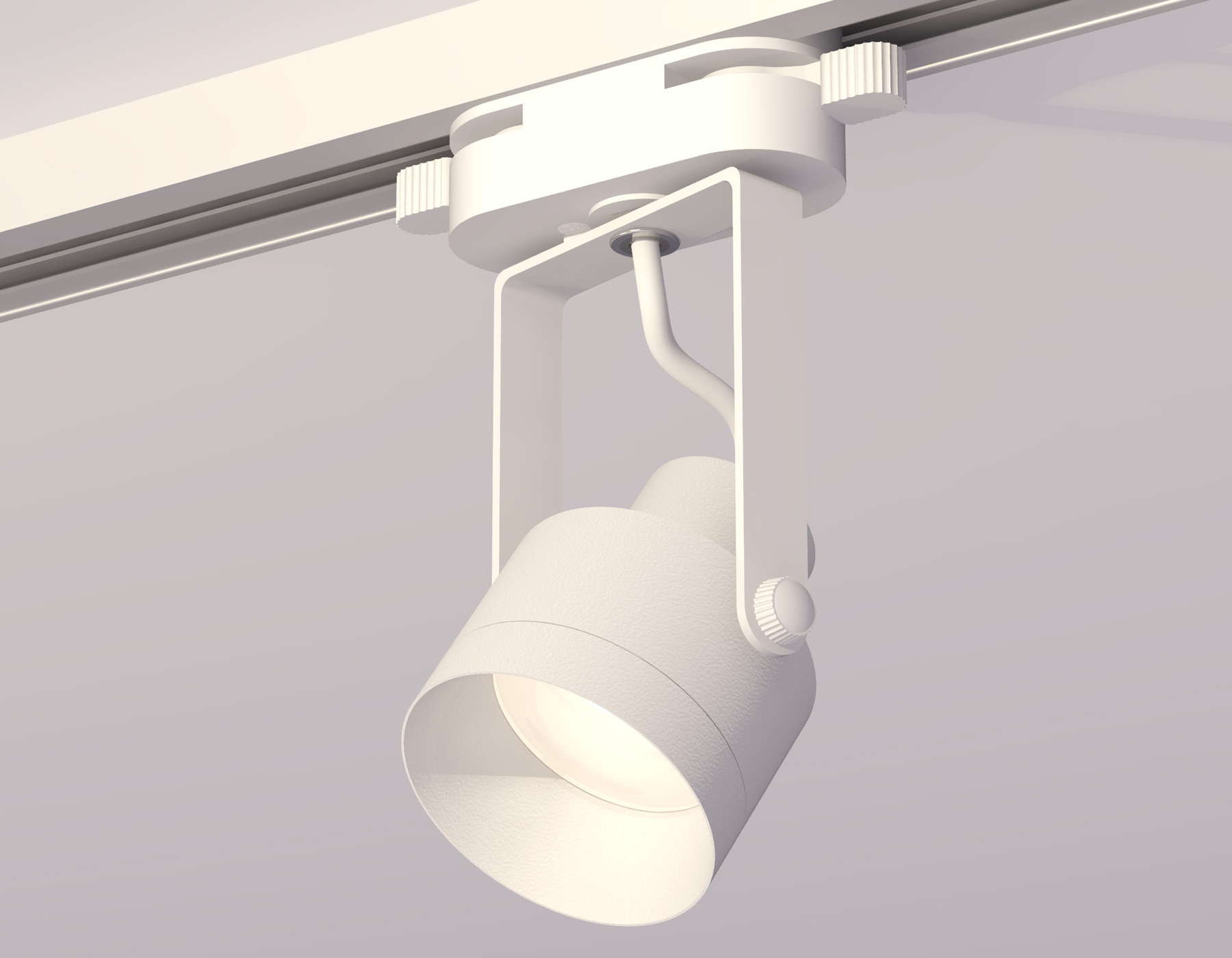 Комплект трекового однофазного светильника XT6601040 WH/SWH белый/белый песок MR16 GU10 (C6601, N6130)