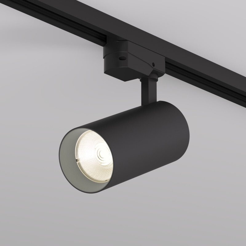 Трековый светильник однофазный 220V Denkirs Solid Koper DK6453-BK (dk6453-bk)