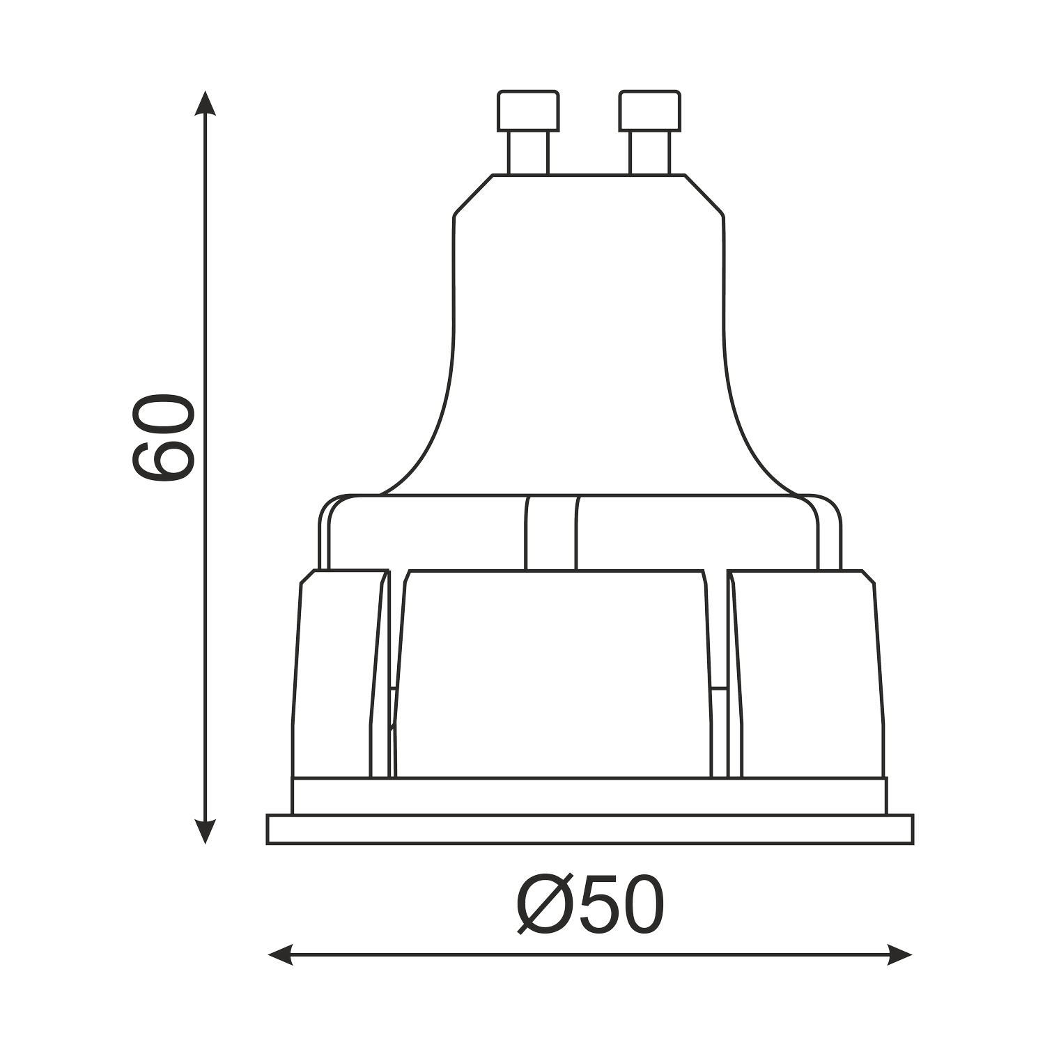 Светодиодная лампа Ledron 6W 4000K (3825)