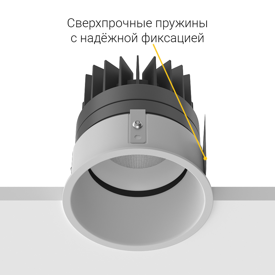 Встраиваемый поворотный светодиодный светильник Ledron PERFECT (2207)