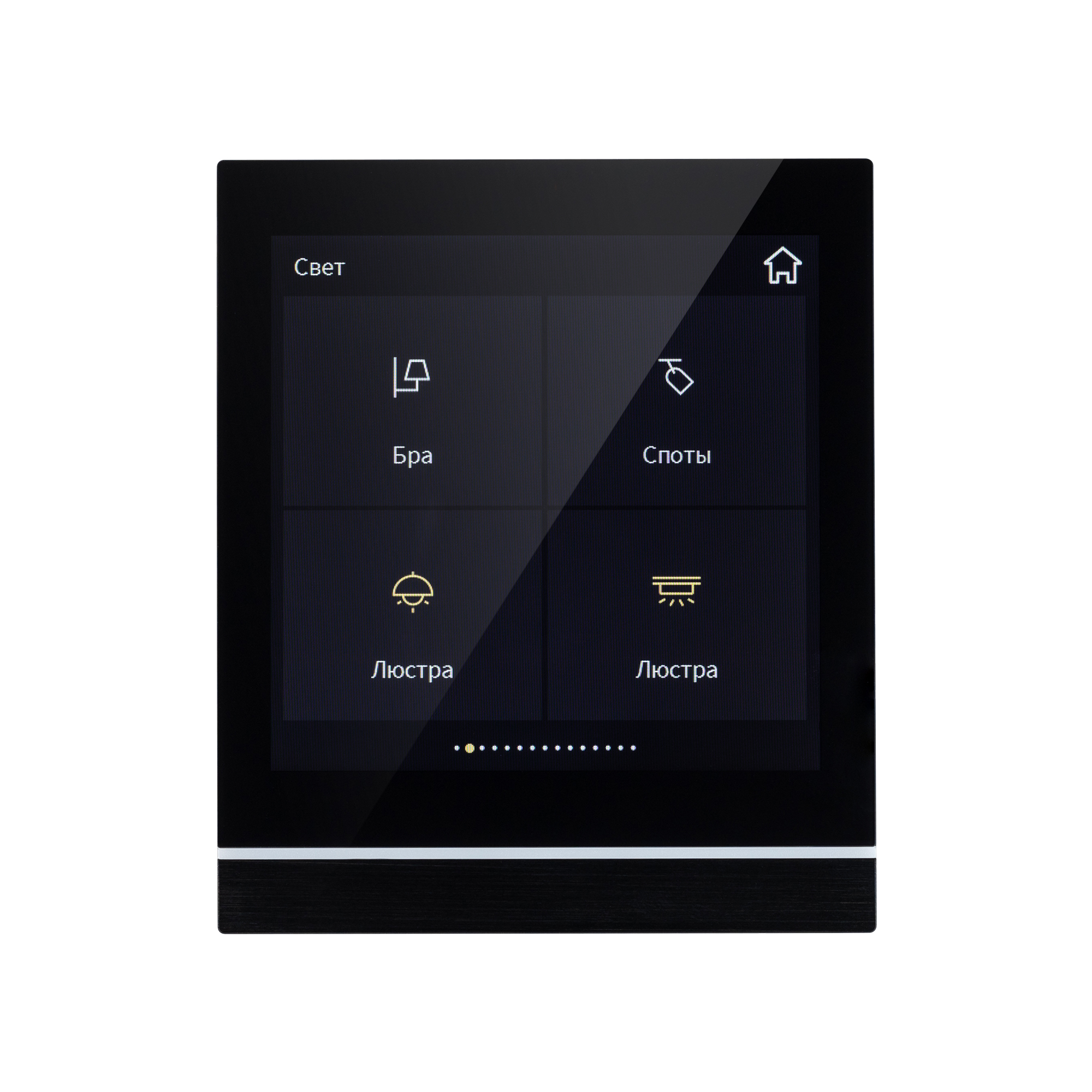 INTELLIGENT ARLIGHT Панель сенсорная KNX-113-40-MULTI-V4-IN (20-30V) (IARL, IP20 Пластик, 2 года) 032386