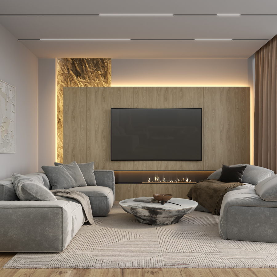 Светодиодный светильник для магнитной системы Ledron MATTE LINE 320 White 3000K (9233)