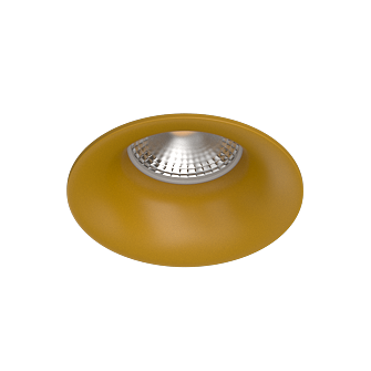 Встраиваемый светильник под сменную лампу Ledron MJ1003 Gold (2338)