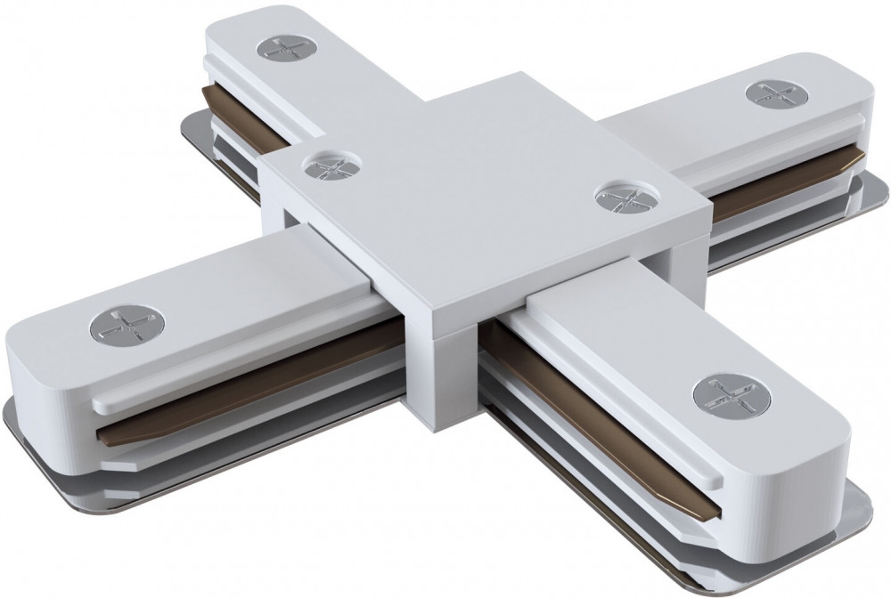 Коннектор Х-образный Unity белый однофазный Maytoni Technical TRA001CX-11W