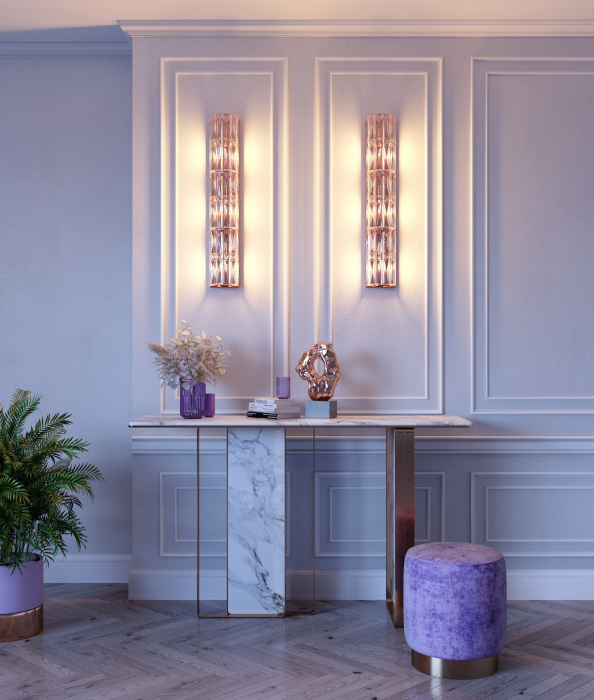 Настенный светильник Facet MOD094WL-03G (mod094wl-03g)