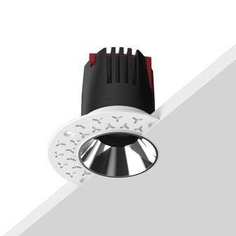 Встраиваемый светодиодный светильник под шпаклевку Starship Silver 7W Zigbee (11084)